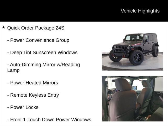 used 2017 Jeep Wrangler Unlimited car, priced at $18,995
