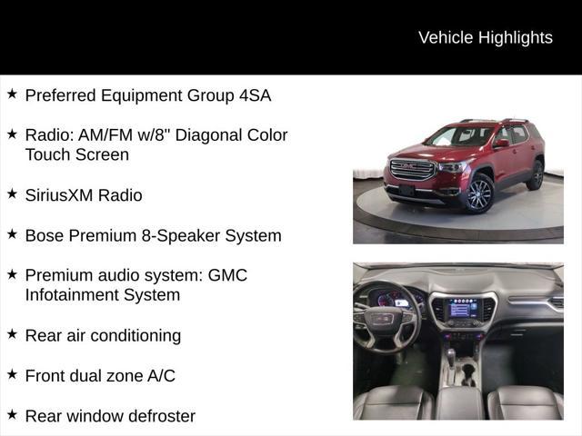 used 2019 GMC Acadia car, priced at $25,395