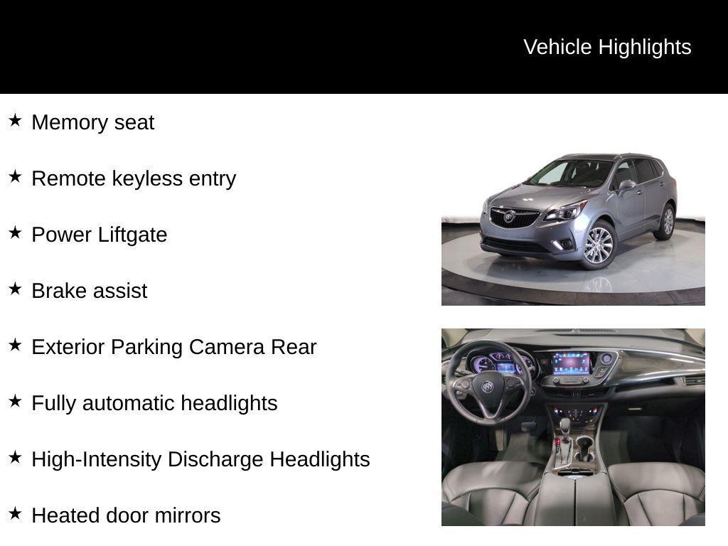 used 2020 Buick Envision car, priced at $20,795