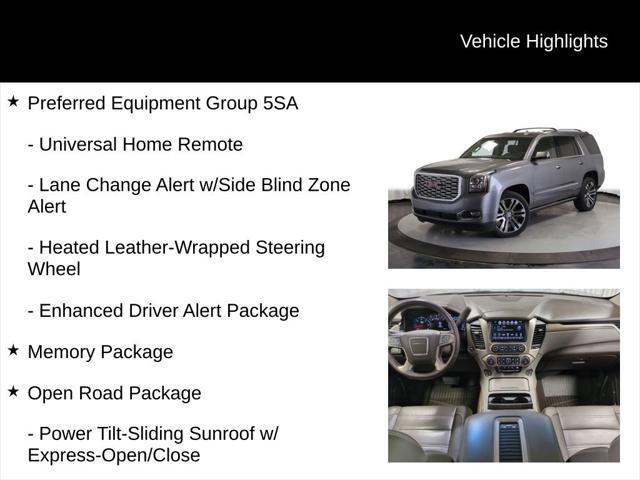 used 2019 GMC Yukon car, priced at $36,895