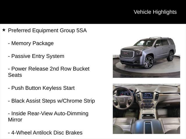 used 2019 GMC Yukon car, priced at $36,895