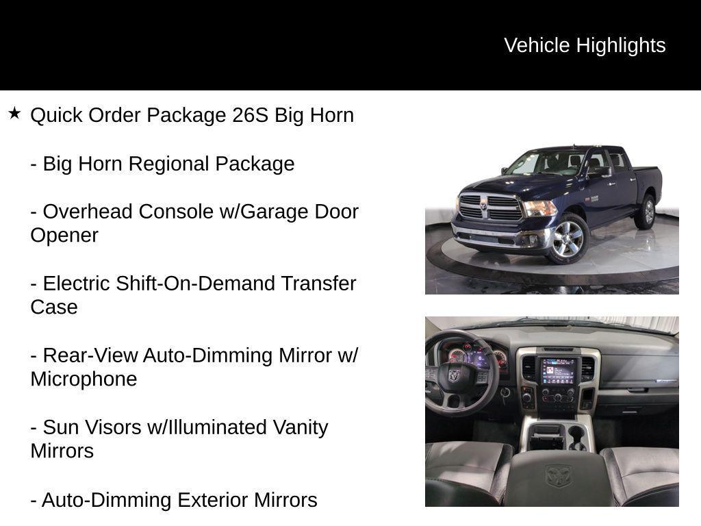 used 2016 Ram 1500 car, priced at $16,895