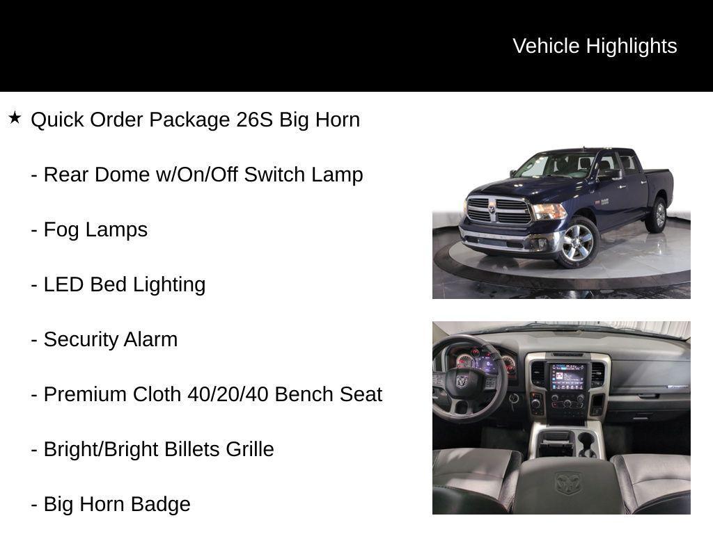 used 2016 Ram 1500 car, priced at $16,895