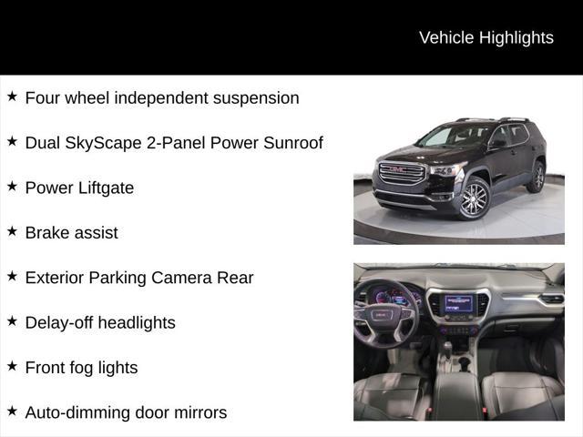 used 2018 GMC Acadia car, priced at $18,995