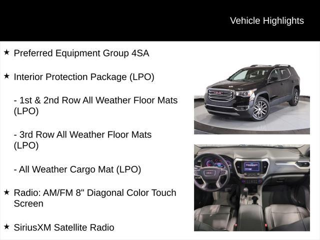 used 2018 GMC Acadia car, priced at $18,995