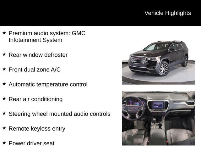 used 2018 GMC Acadia car, priced at $18,995