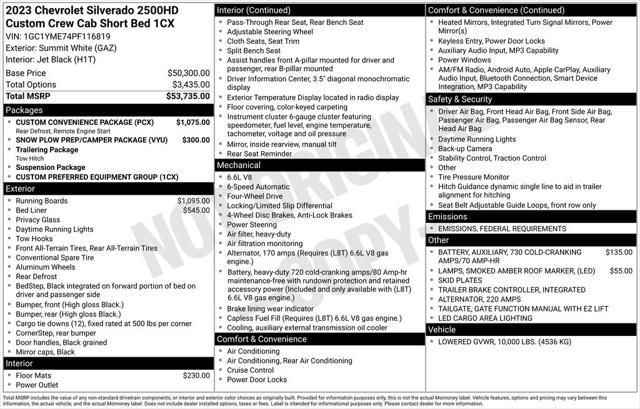 used 2023 Chevrolet Silverado 2500 car, priced at $46,895