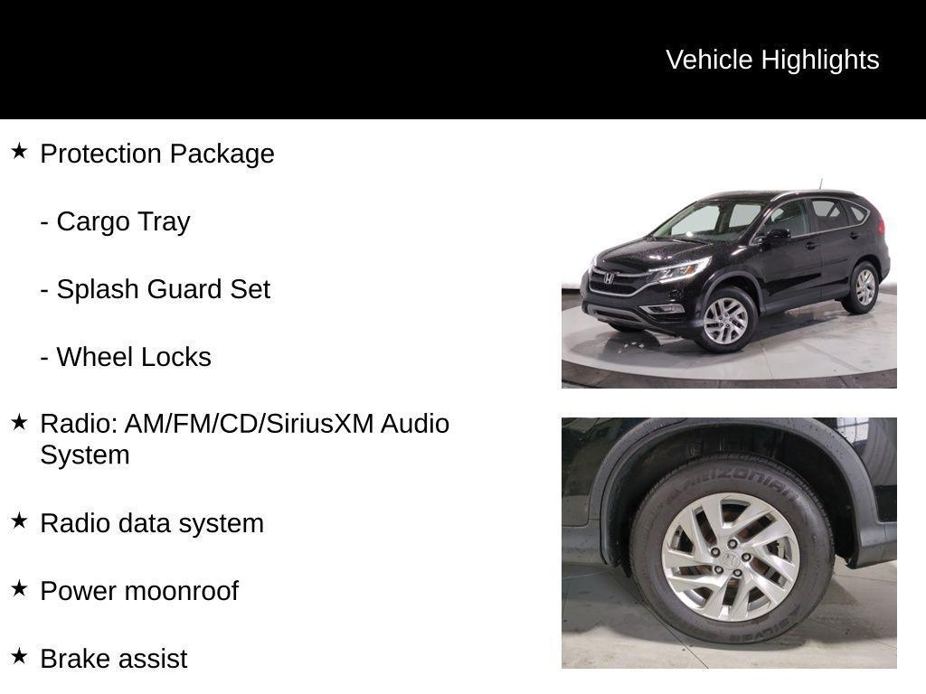 used 2015 Honda CR-V car, priced at $15,550