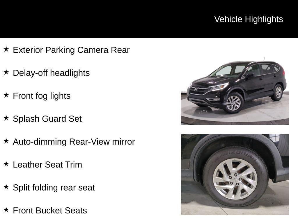 used 2015 Honda CR-V car, priced at $15,550