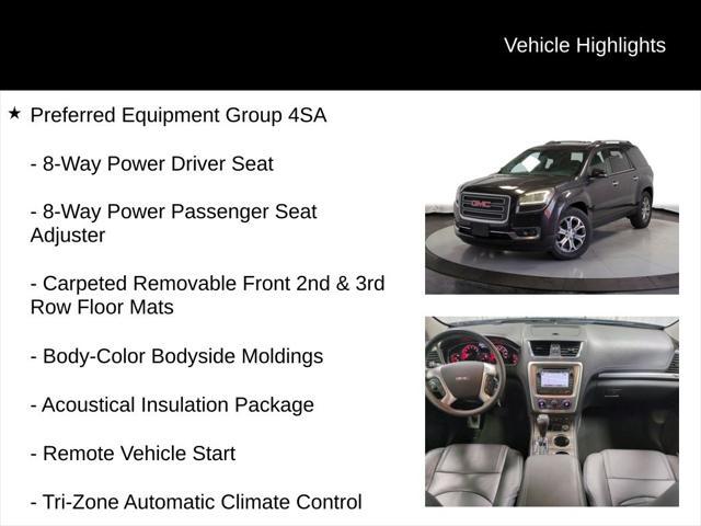 used 2015 GMC Acadia car, priced at $16,495