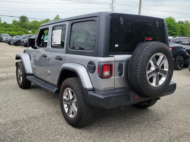 used 2020 Jeep Wrangler Unlimited car, priced at $36,235