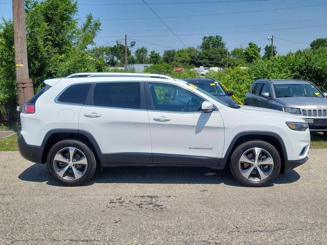 used 2021 Jeep Cherokee car, priced at $21,990