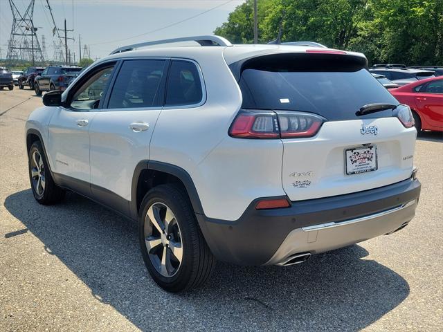 used 2021 Jeep Cherokee car, priced at $21,990