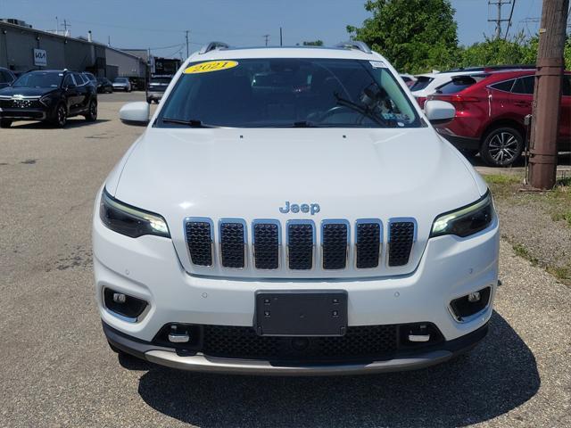 used 2021 Jeep Cherokee car, priced at $21,990