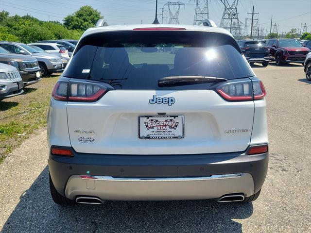 used 2021 Jeep Cherokee car, priced at $21,990