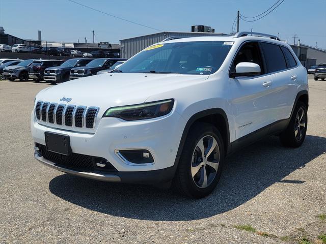 used 2021 Jeep Cherokee car, priced at $21,990