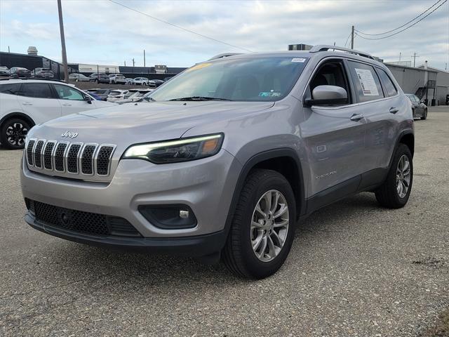 used 2021 Jeep Cherokee car, priced at $25,499