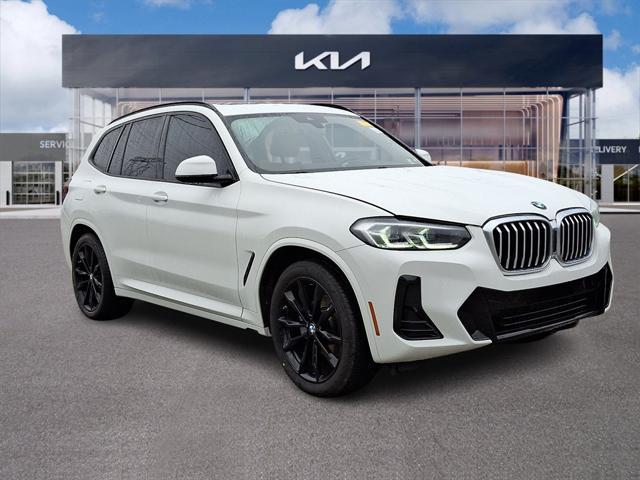 used 2022 BMW X3 car, priced at $34,867