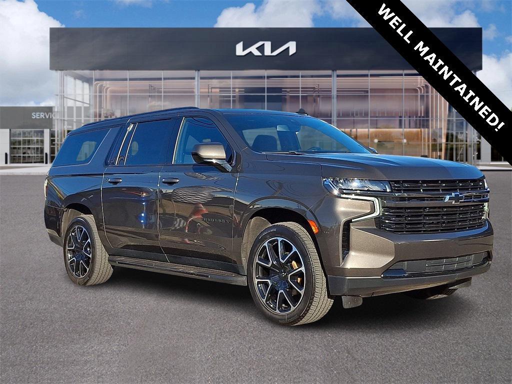 used 2021 Chevrolet Suburban car, priced at $48,398