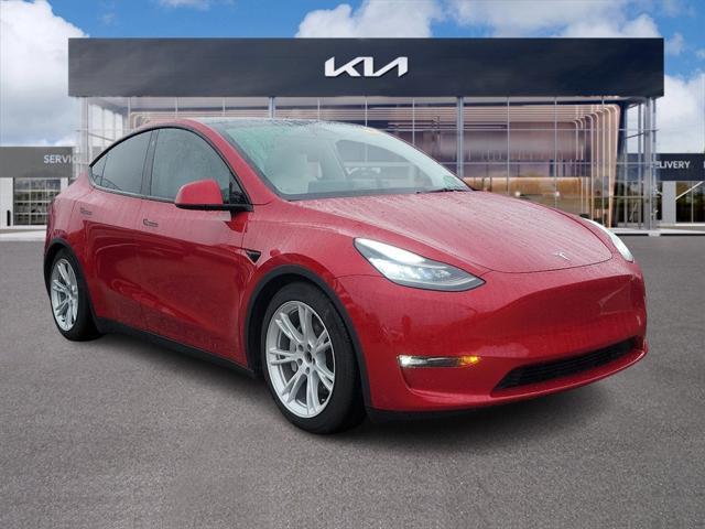 used 2021 Tesla Model Y car, priced at $27,758