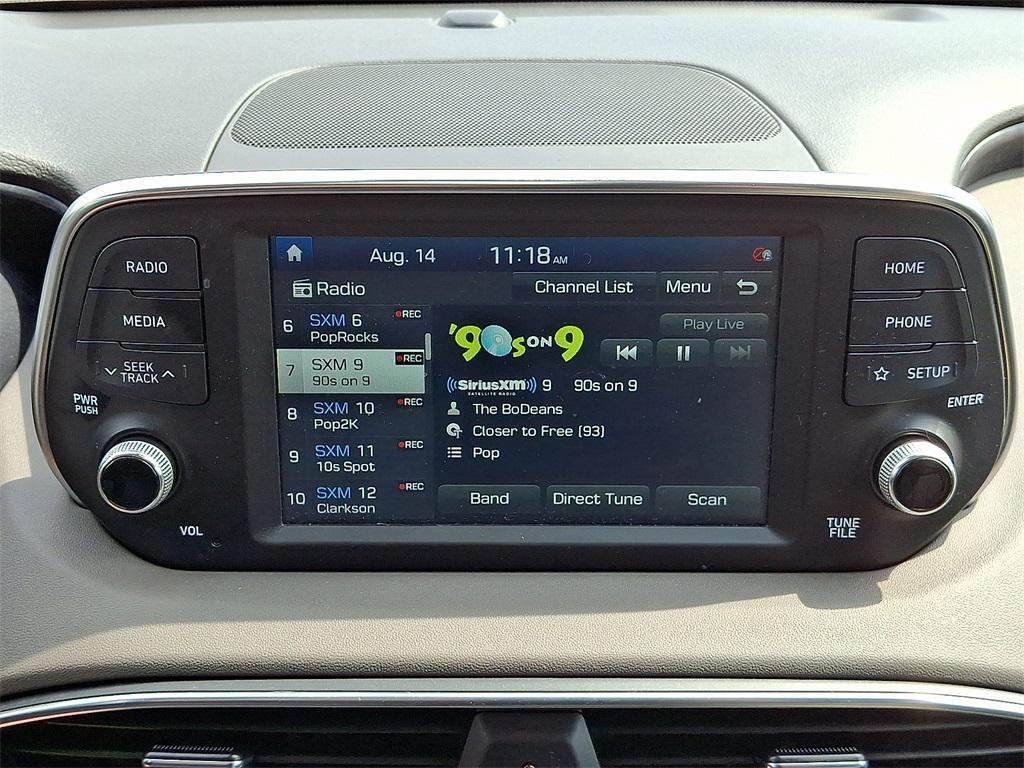 used 2020 Hyundai Santa Fe car, priced at $21,839