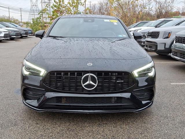 used 2022 Mercedes-Benz AMG CLA 35 car, priced at $38,794