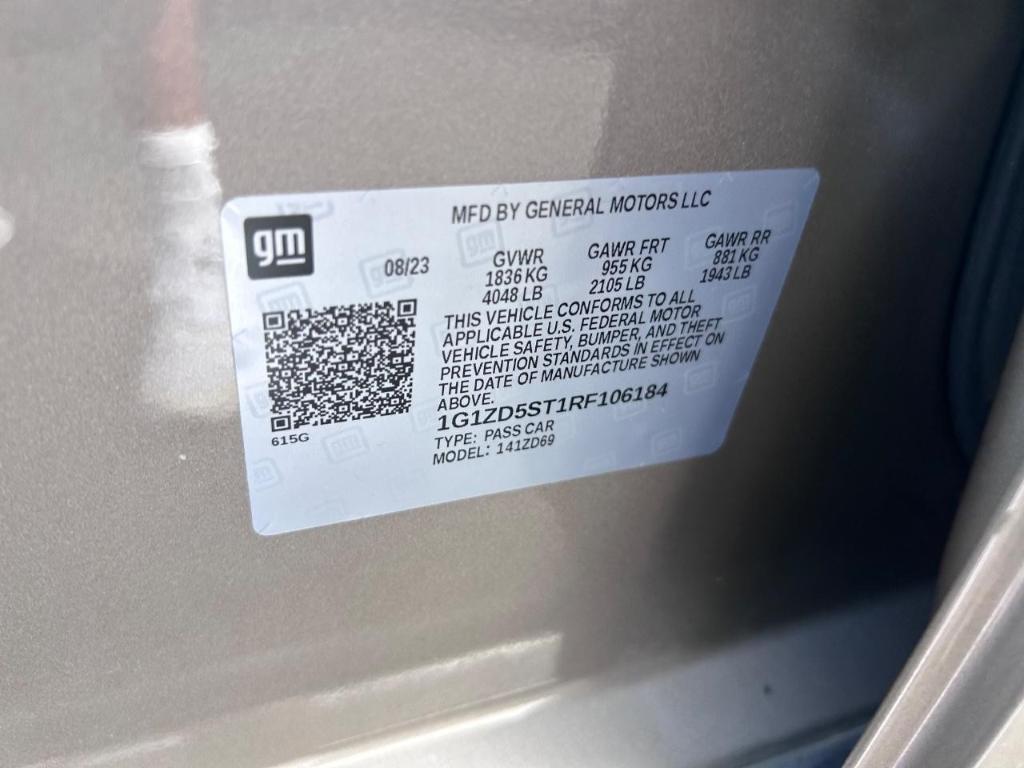 used 2024 Chevrolet Malibu car, priced at $19,463