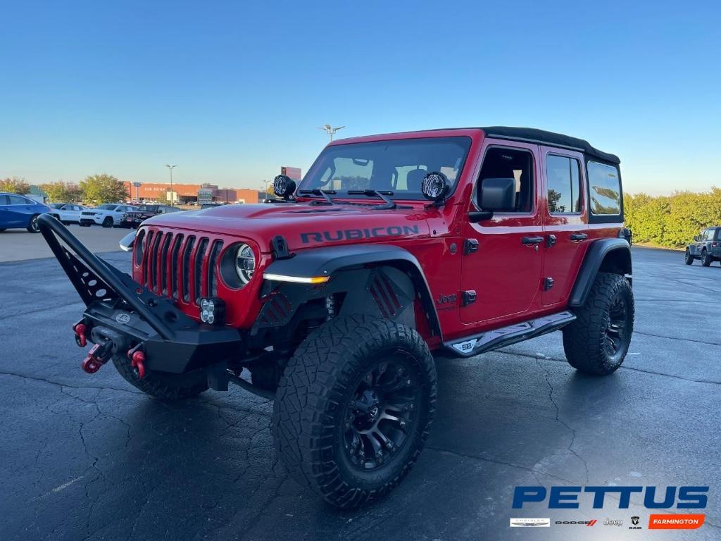 used 2018 Jeep Wrangler Unlimited car, priced at $32,897