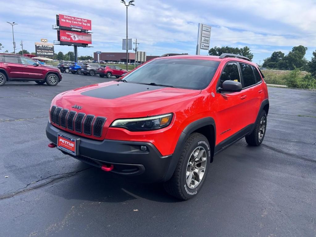 used 2021 Jeep Cherokee car, priced at $22,852