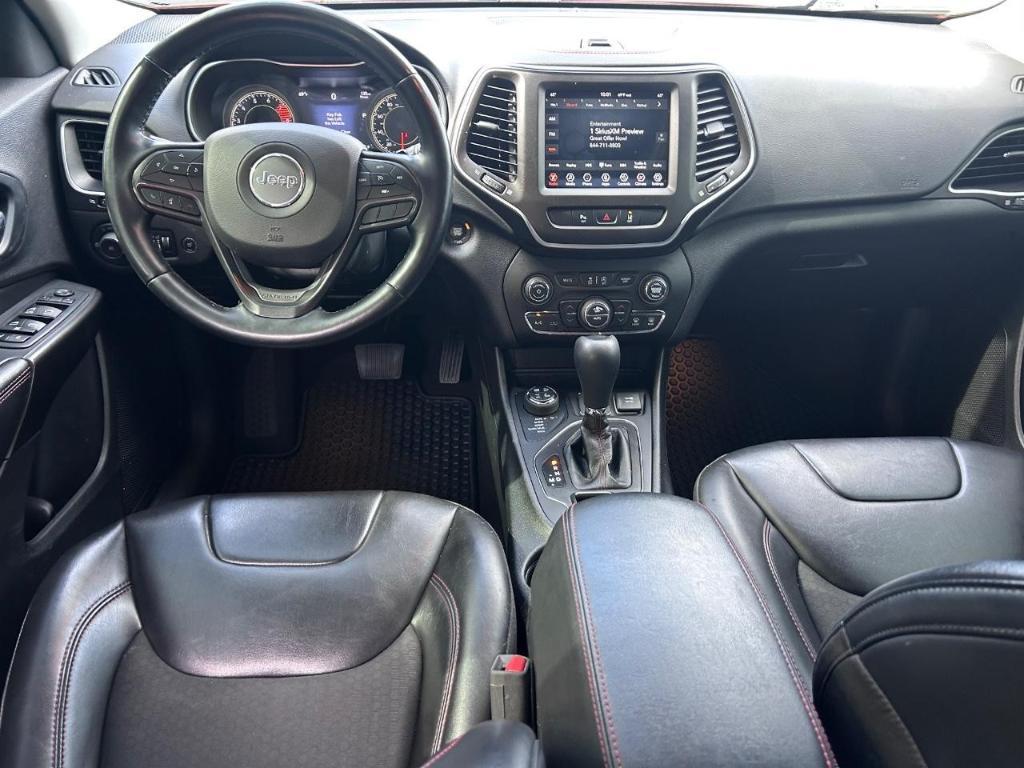 used 2021 Jeep Cherokee car, priced at $22,852