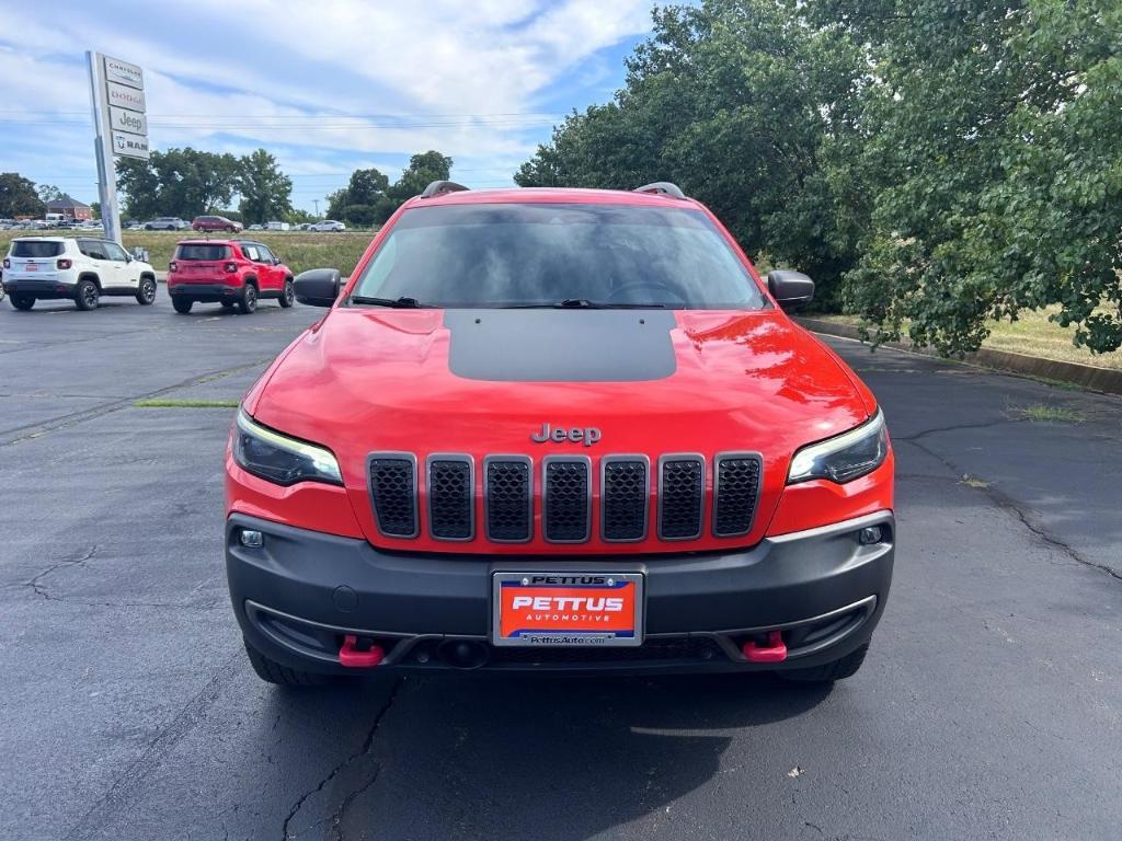 used 2021 Jeep Cherokee car, priced at $22,852