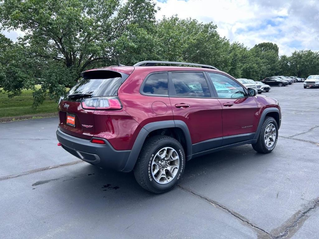 used 2021 Jeep Cherokee car, priced at $25,555