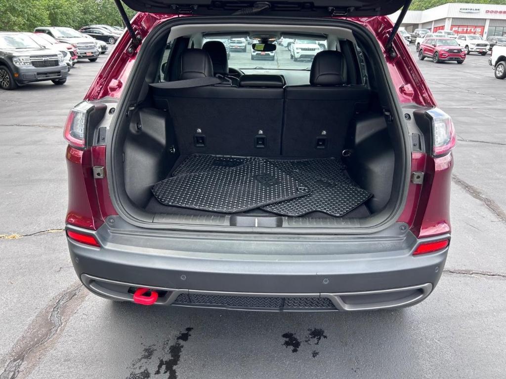 used 2021 Jeep Cherokee car, priced at $25,555