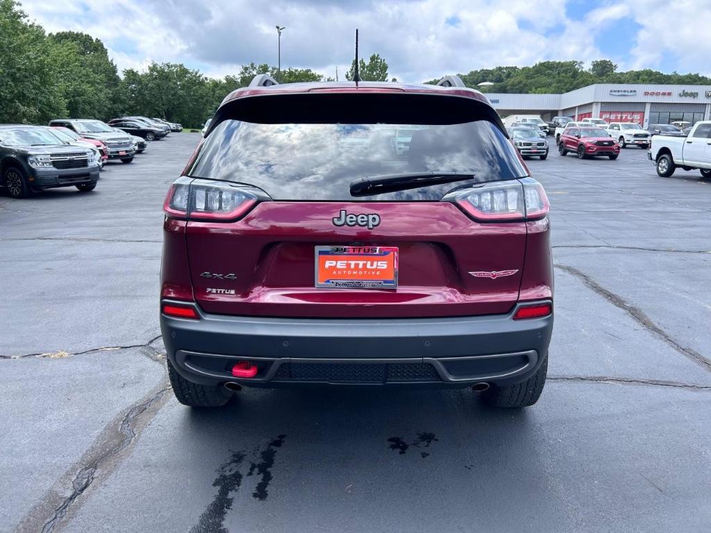 used 2021 Jeep Cherokee car, priced at $25,555