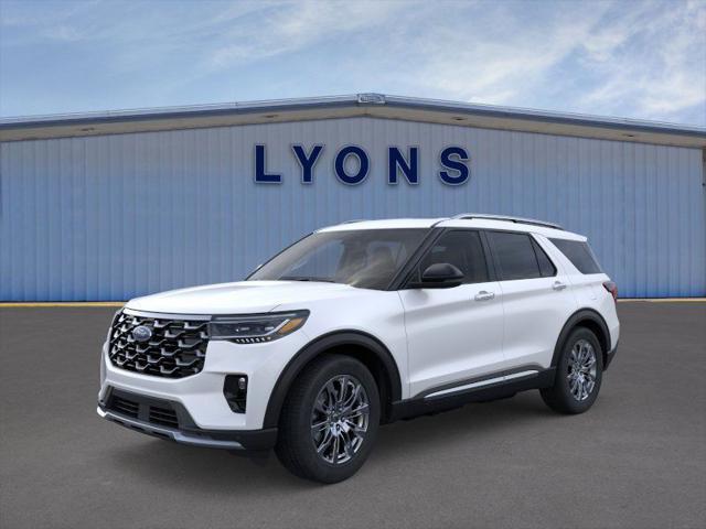 new 2025 Ford Explorer car, priced at $57,215