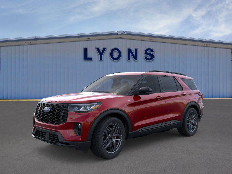 new 2025 Ford Explorer car, priced at $49,686