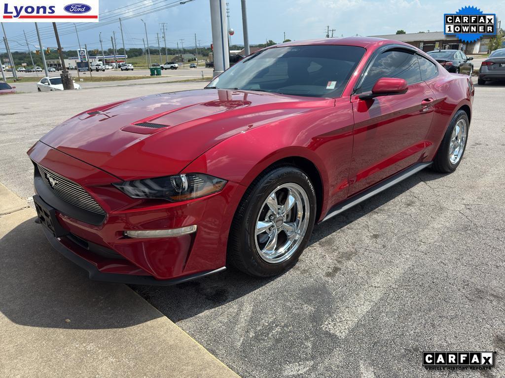 used 2021 Ford Mustang car, priced at $27,515