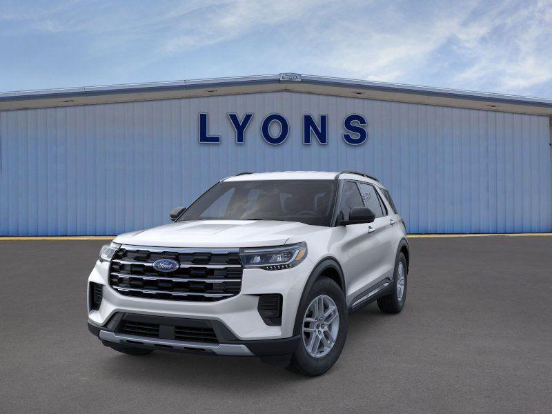 new 2025 Ford Explorer car, priced at $43,850