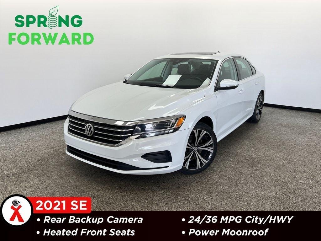 used 2021 Volkswagen Passat car, priced at $16,400