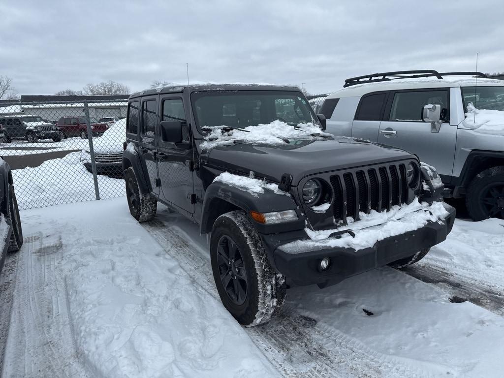 used 2021 Jeep Wrangler Unlimited car, priced at $29,800