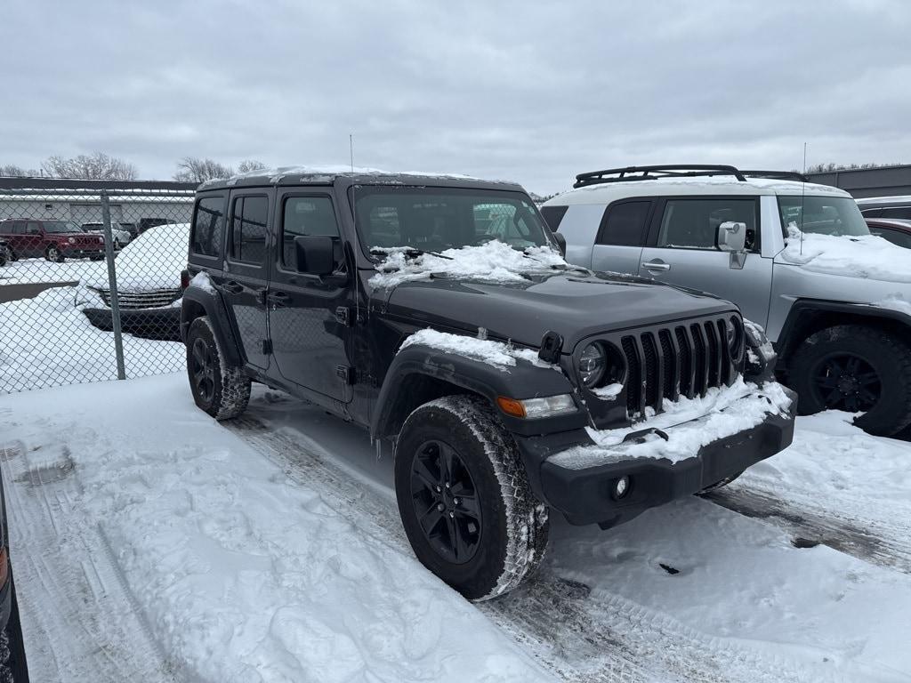 used 2021 Jeep Wrangler Unlimited car, priced at $29,800