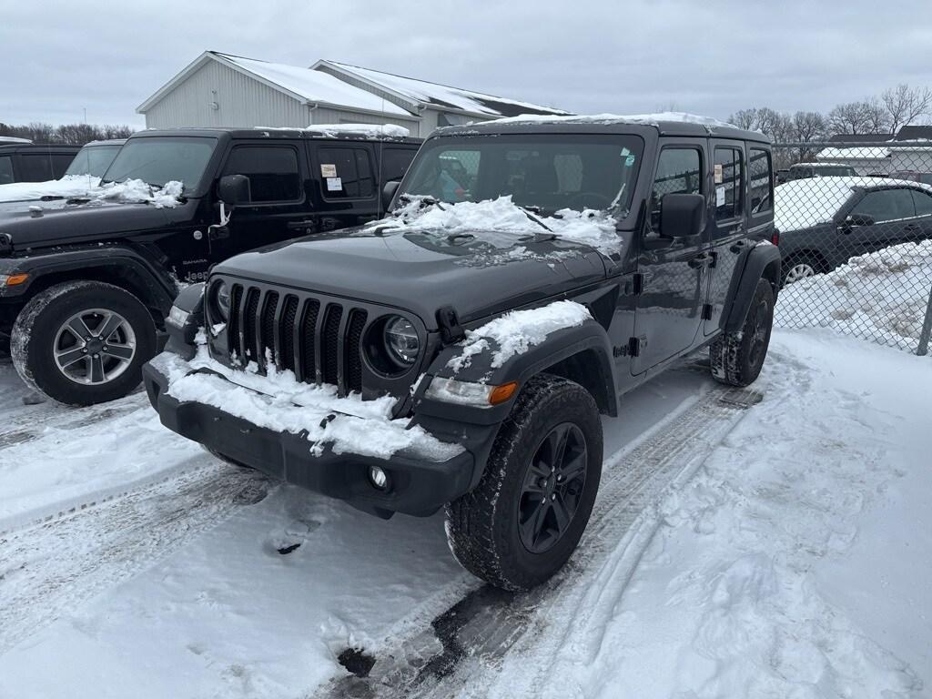 used 2021 Jeep Wrangler Unlimited car, priced at $29,800