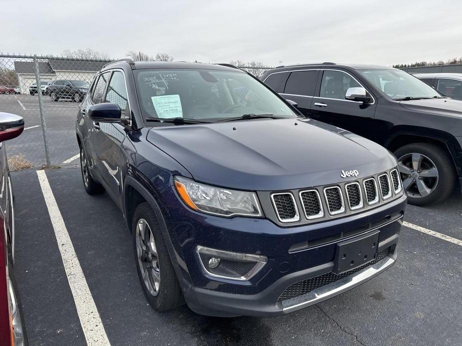 used 2018 Jeep Compass car, priced at $14,400