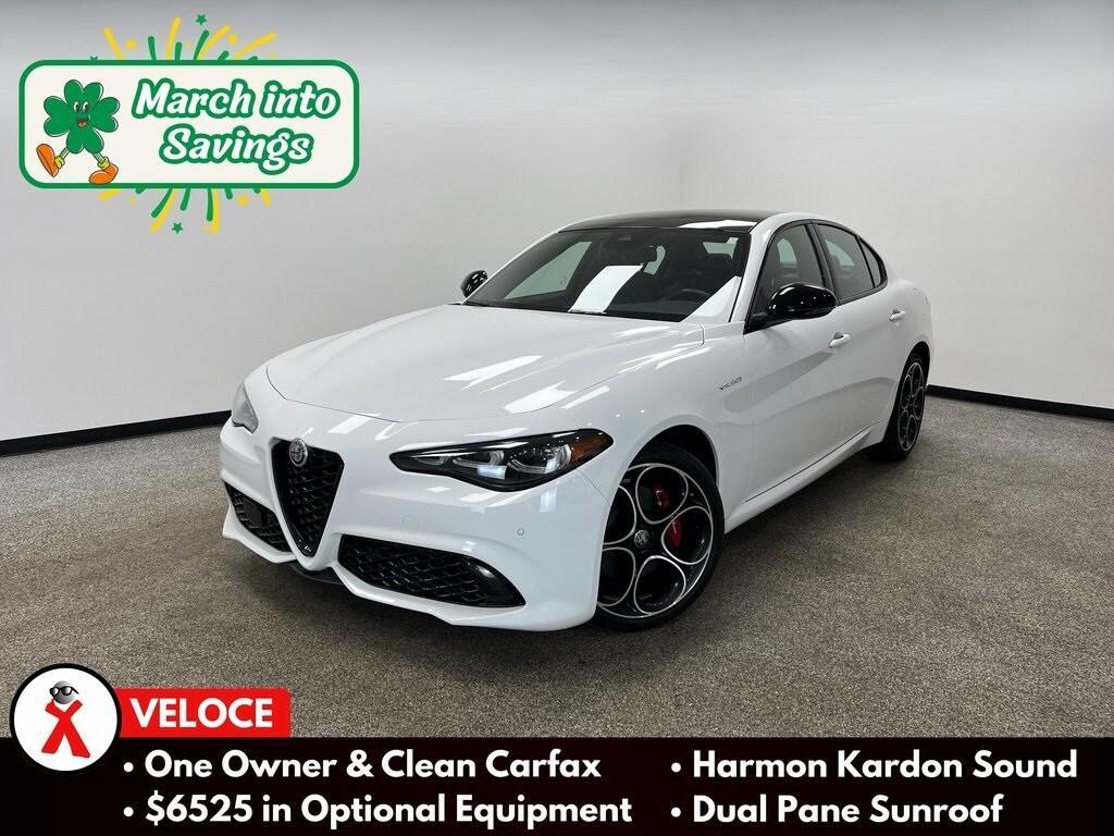 used 2024 Alfa Romeo Giulia car, priced at $38,500