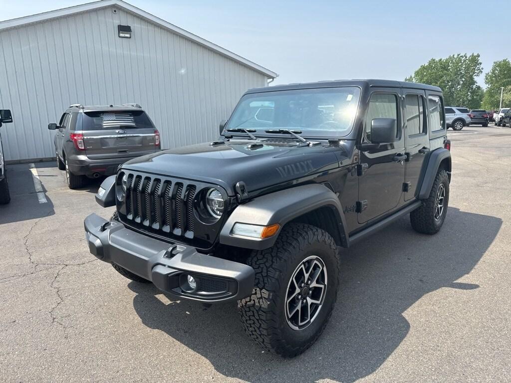 used 2021 Jeep Wrangler Unlimited car, priced at $31,900