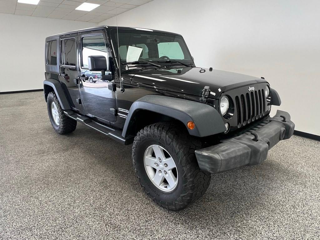 used 2016 Jeep Wrangler Unlimited car, priced at $12,900