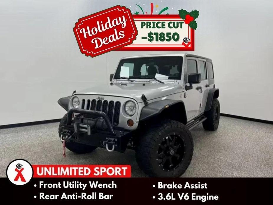 used 2012 Jeep Wrangler Unlimited car, priced at $14,950