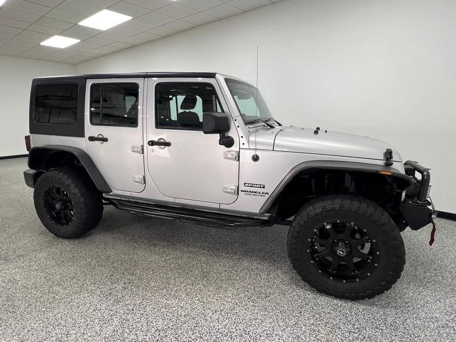 used 2012 Jeep Wrangler Unlimited car, priced at $15,950