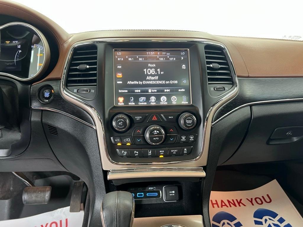 used 2017 Jeep Grand Cherokee car, priced at $23,850