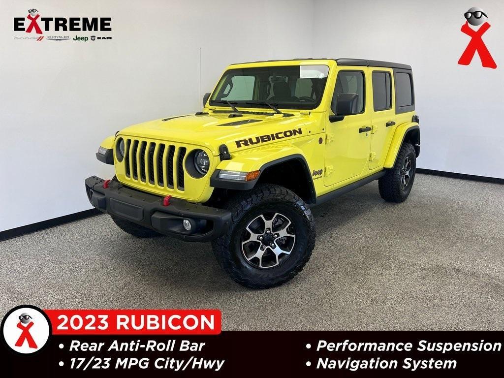used 2023 Jeep Wrangler car, priced at $40,700